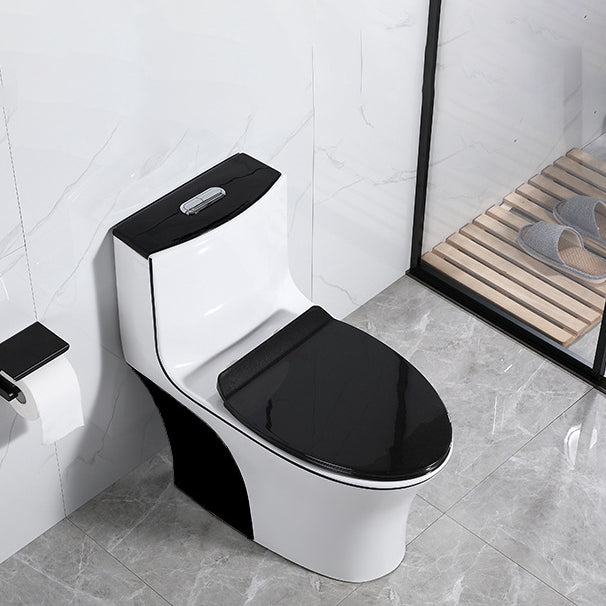 Modern Floor Mounted Toilet Bowl One-Piece Toilet for Washroom