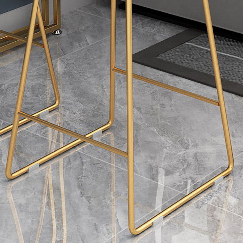 Modern Stone Bar Table Set 1/3 Pieces Fixed Bistro Set for Indoor