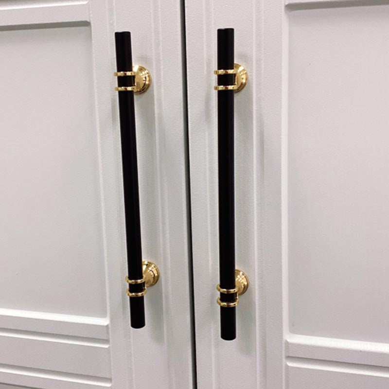 White Wood Wardrobe Cabinet With Drawers and Clothes Hanging Rod Storage Armoire