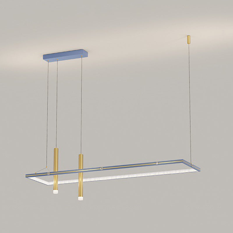 Modern 3-Light Golden Kitchen Island Lighting LED Island Pendant Lighting