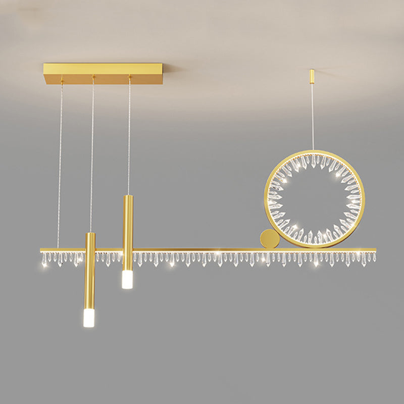 Modernism 4-Light Kitchen Island Lighting LED Island Pendant Lighting