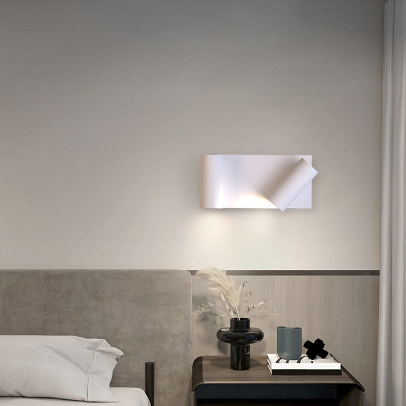 Geometric Wall Lighting Modern Metal 1 Light Wall Mount Lamp for Bedroom