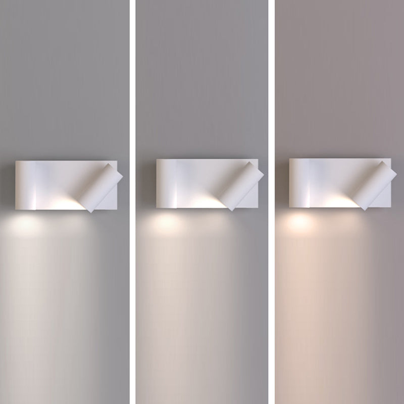 Geometric Wall Lighting Modern Metal 1 Light Wall Mount Lamp for Bedroom