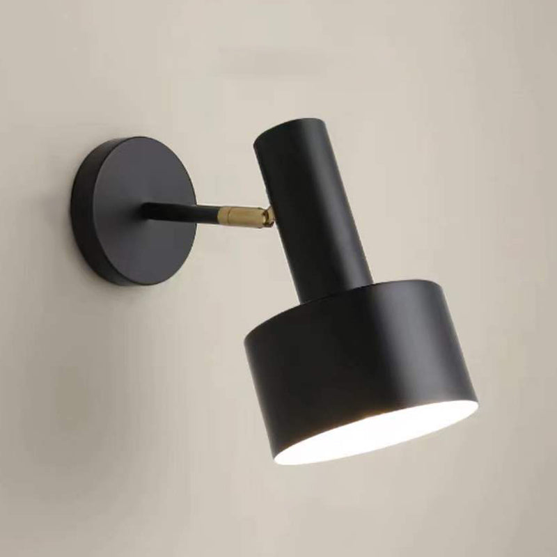 Metal Geometric Shape Wall Sconce Modern Style 1-Light Wall Light Fixture