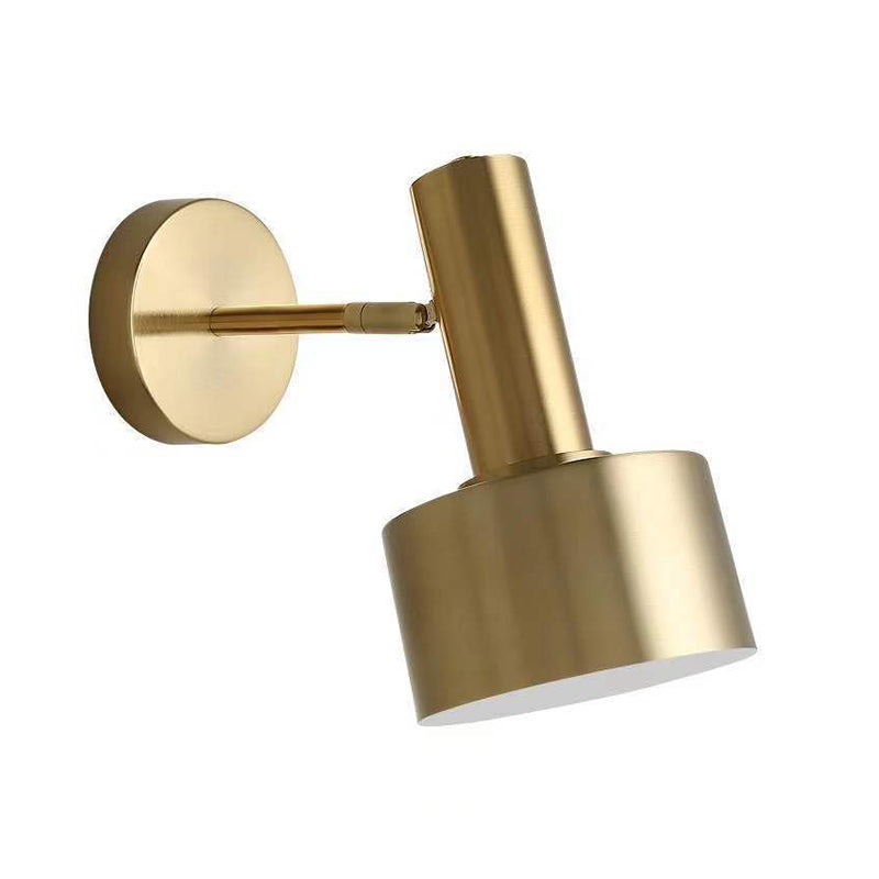 Metal Geometric Shape Wall Sconce Modern Style 1-Light Wall Light Fixture