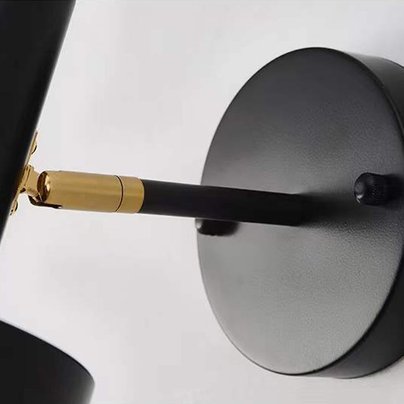 Metal Geometric Shape Wall Sconce Modern Style 1-Light Wall Light Fixture