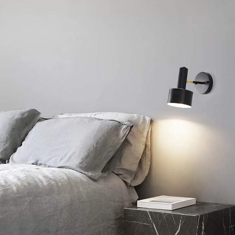 Metal Geometric Shape Wall Sconce Modern Style 1-Light Wall Light Fixture