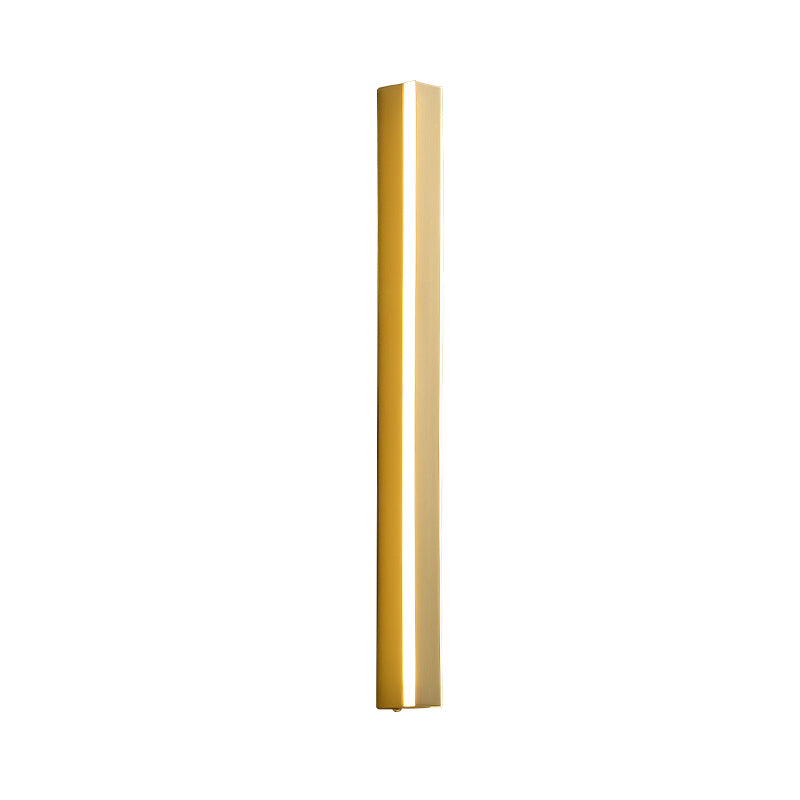 Modern Metal Wall Sconce Linear Shape Wall Light with Acrylic Shade for Bedroom