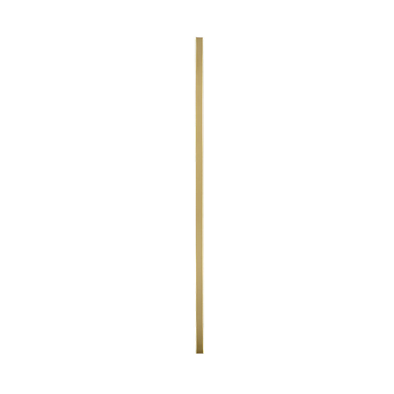Modern Metal Wall Sconce Linear Shape Wall Light with Acrylic Shade for Bedroom