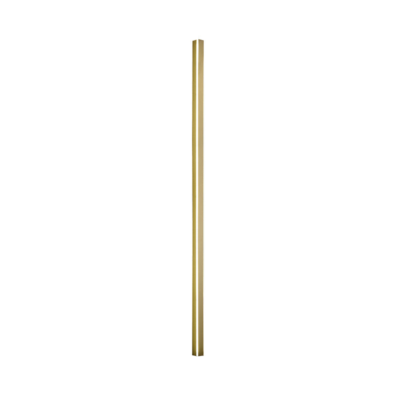 Modern Metal Wall Sconce Linear Shape Wall Light with Acrylic Shade for Bedroom