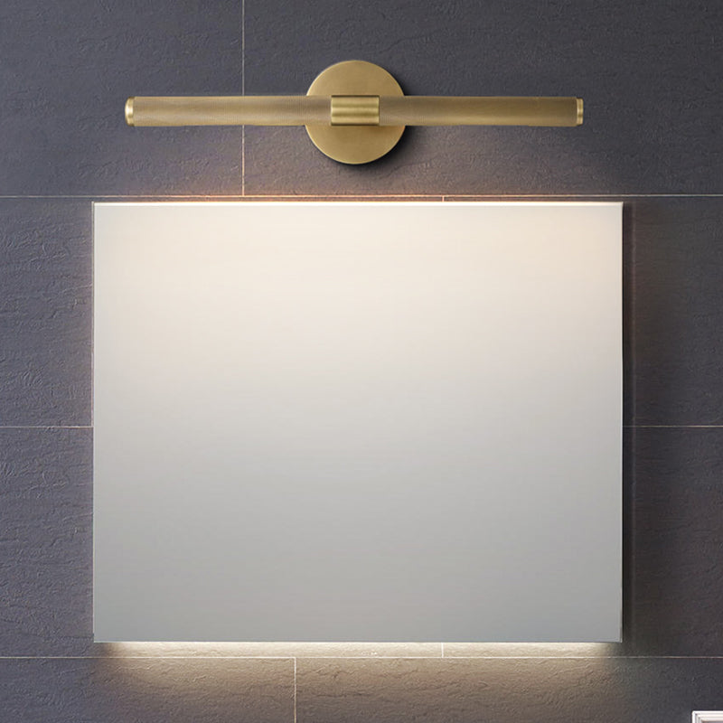 Modern Wall Sconce Linear Shape Vanity Lamp with Metal Shade for Bathroom