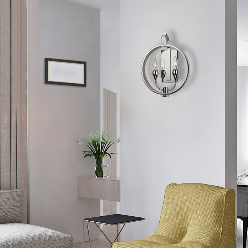 Modern Wall Sconce Linear Shape Wall Light with Metal Shade for Living Room