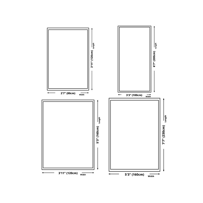 Modern Pink Rug Color Piece Indoor Rug Washable Rug for Living Room