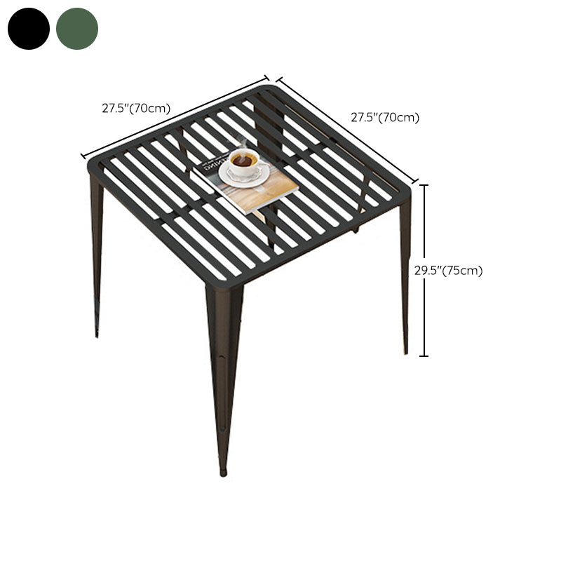 Modern Metal Dining Set 1/5/7 Pieces Dining Table Set for Outdoor