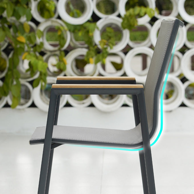 Modern Artificial Wood Dining Table Set 1/2/5 Pieces Dining Table Set for Outdoor