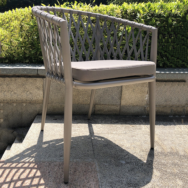 Modern 1/5/7 Pieces Dining Table Set Stone Dining Table Set for Outdoor