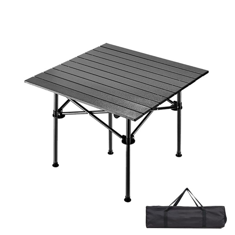 Metal Foldable Camping Table Set Modern 1/7 Pieces Dining Table Set for Outside