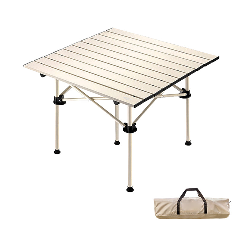 Metal Foldable Camping Table Set Modern 1/7 Pieces Dining Table Set for Outside