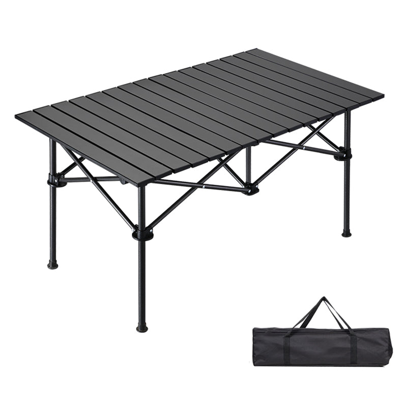 Metal Foldable Camping Table Set Modern 1/7 Pieces Dining Table Set for Outside