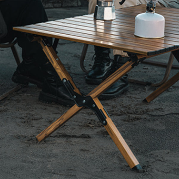 Modern Foldable Camping Table Set 1/3 Pieces Metal Dining Table Set for Outside