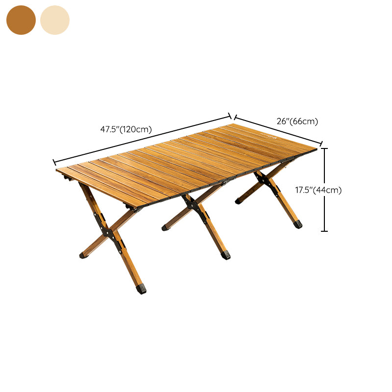 Modern Foldable Camping Table Set 1/3 Pieces Metal Dining Table Set for Outside