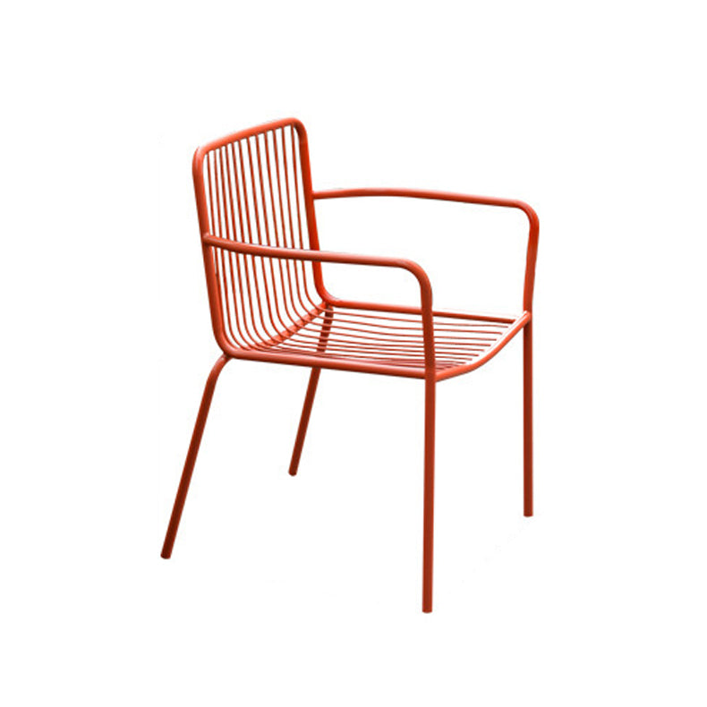 Modern Round Dining Set 1/3/4/5 Pieces Metal Dining Table Set for Outdoor