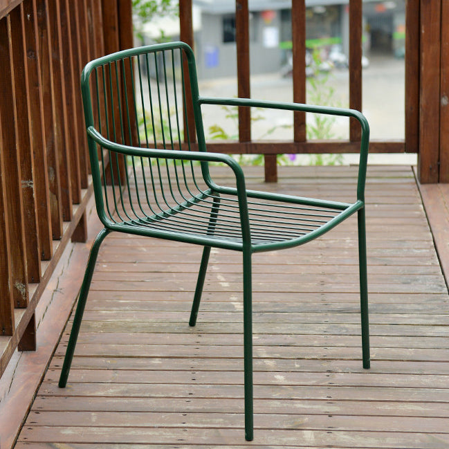 Modern Round Dining Set 1/3/4/5 Pieces Metal Dining Table Set for Outdoor