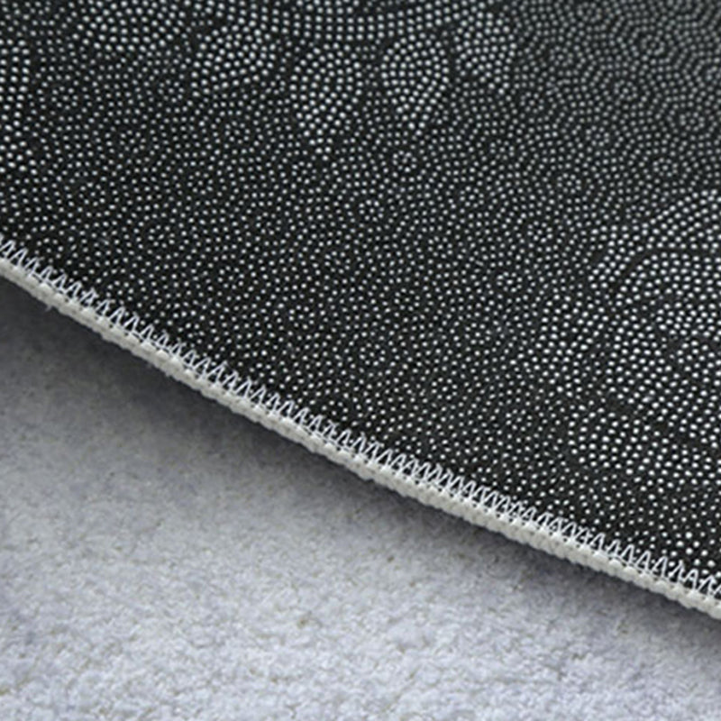 Modern Rug Polyester Christmas Tree Rug Stain Resistant Rug for Drawing Room