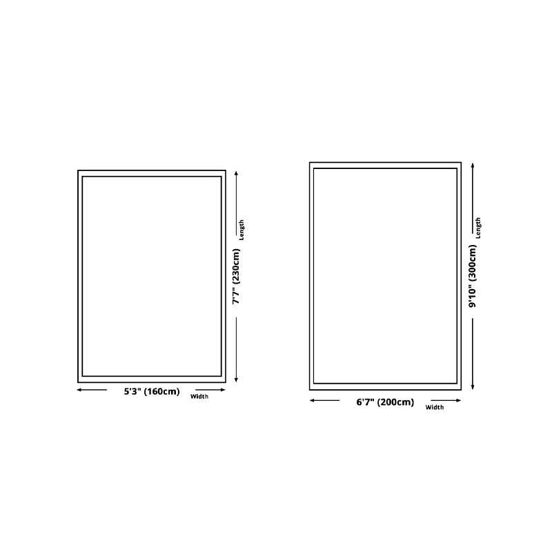 Green Modern Carpet Polyester Graphic Area Carpet Washable Carpet for Home Decor