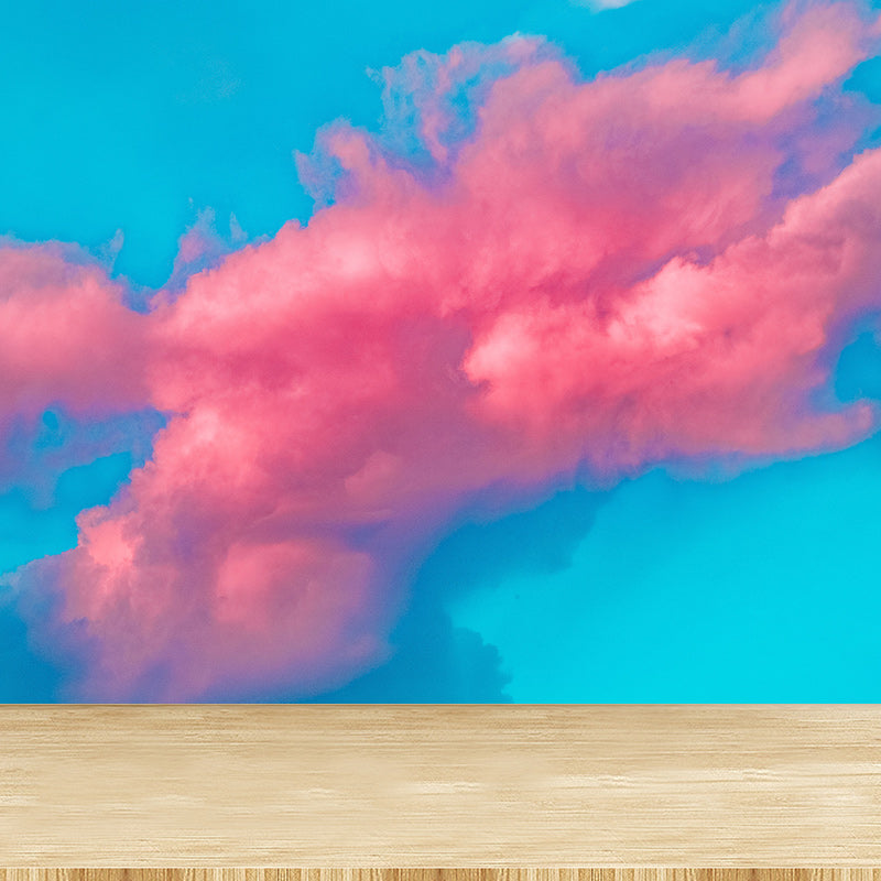 Photography Stain Resistant Mural Wallpaper Beautiful Sky Living Room Wall Mural