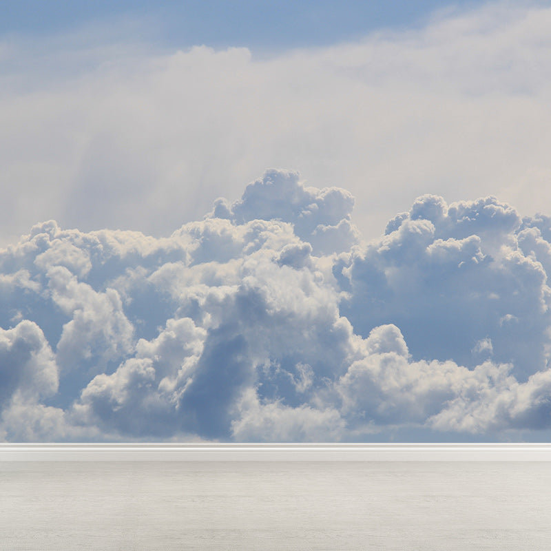 Photography Stain Resistant Mural Wallpaper Beautiful Sky Living Room Wall Mural