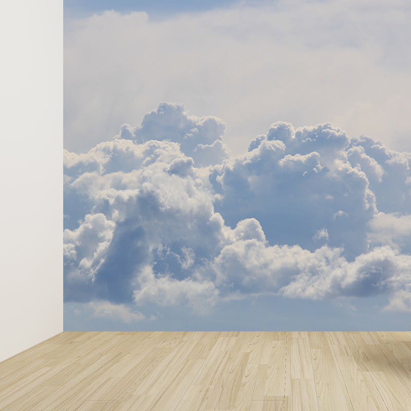 Photography Stain Resistant Mural Wallpaper Beautiful Sky Living Room Wall Mural