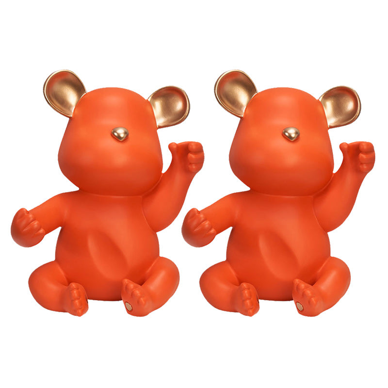 Glam Tabletop Bottle Holder Resin Wine Bottle Rack for Parlor