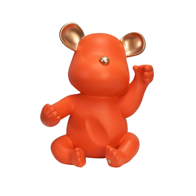 Glam Tabletop Bottle Holder Resin Wine Bottle Rack for Parlor