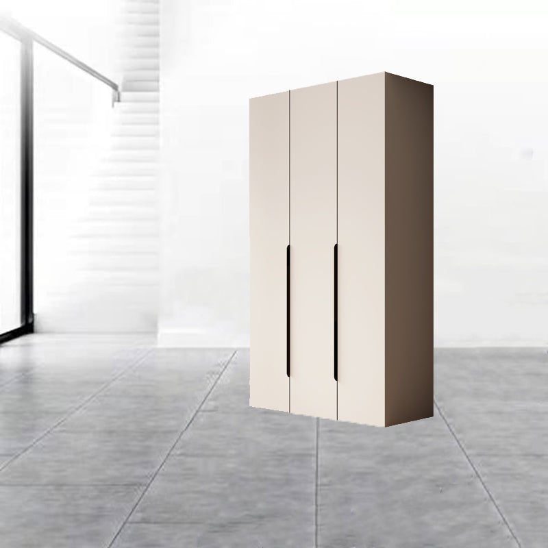 Modern Style Bedroom Wardrobe Cabinet Wooden Storage Cabinet with Garment Rod