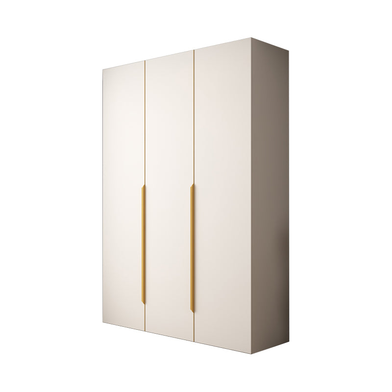 White Colour Wardrobe Contemporary Wooden Wardrobe Closet with Drawer