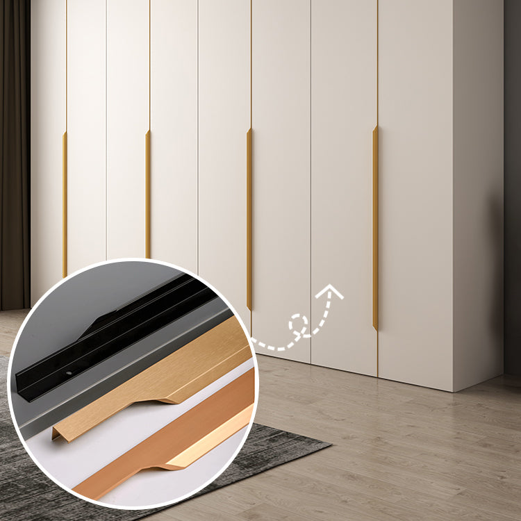 White Colour Wardrobe Contemporary Wooden Wardrobe Closet with Drawer