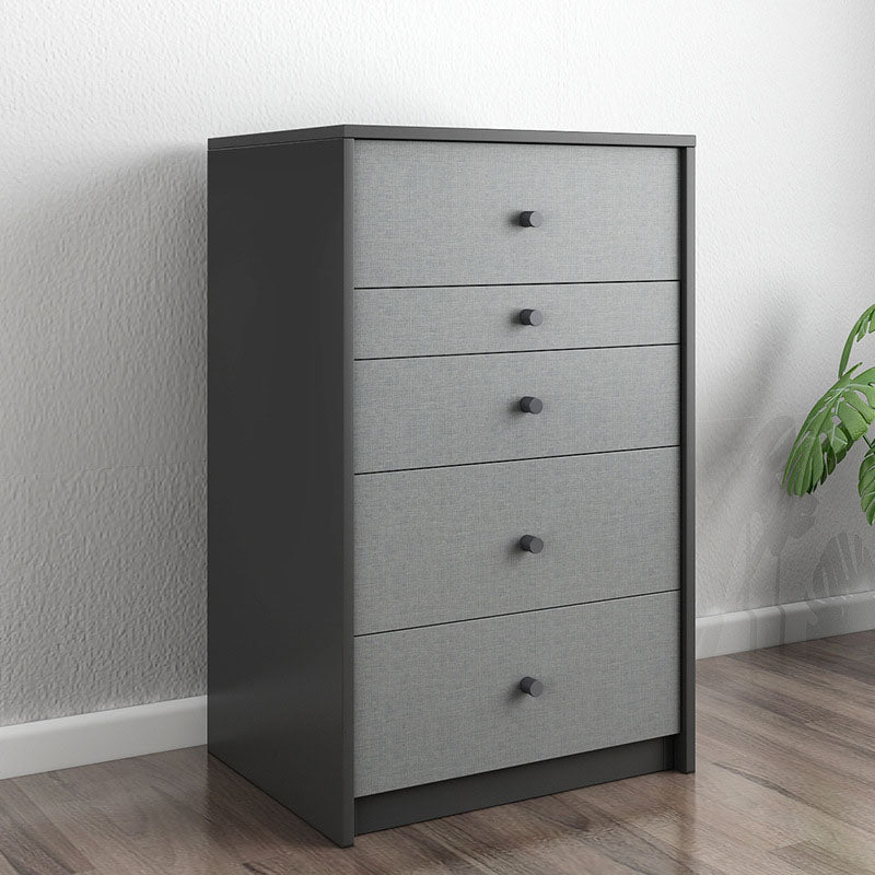 Make-up Vanity with 5 Storage Drawers 15.74" Wide Wooden Dresser