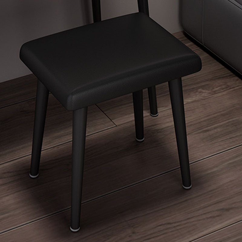 Modern Vanity Set with 1 Drawer and Mirror and Storage Shelves