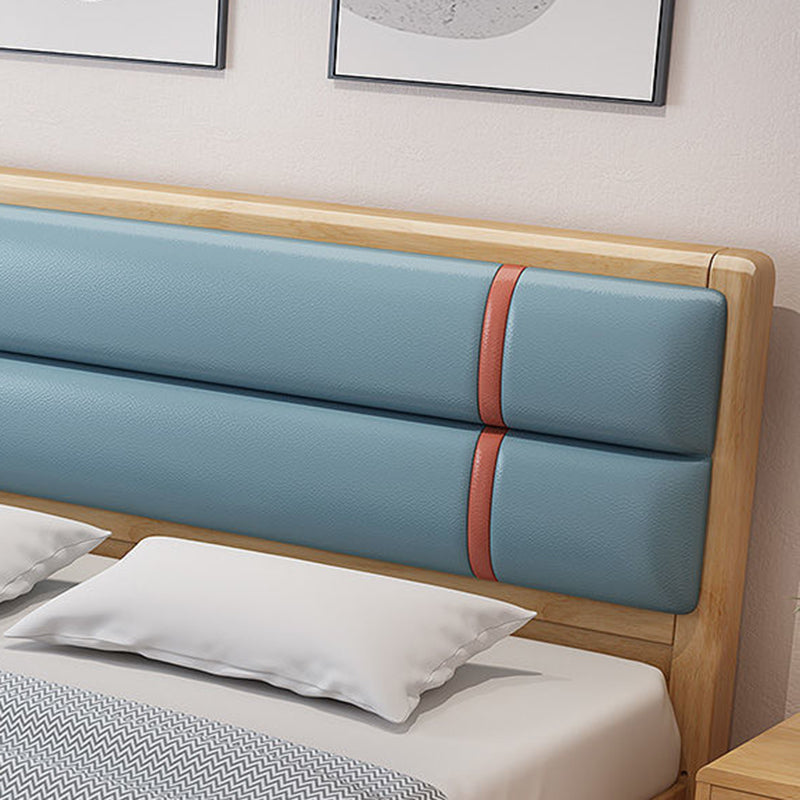 41.33" Tall Contemporary Wooden Rectangular Headboard Standard Bed