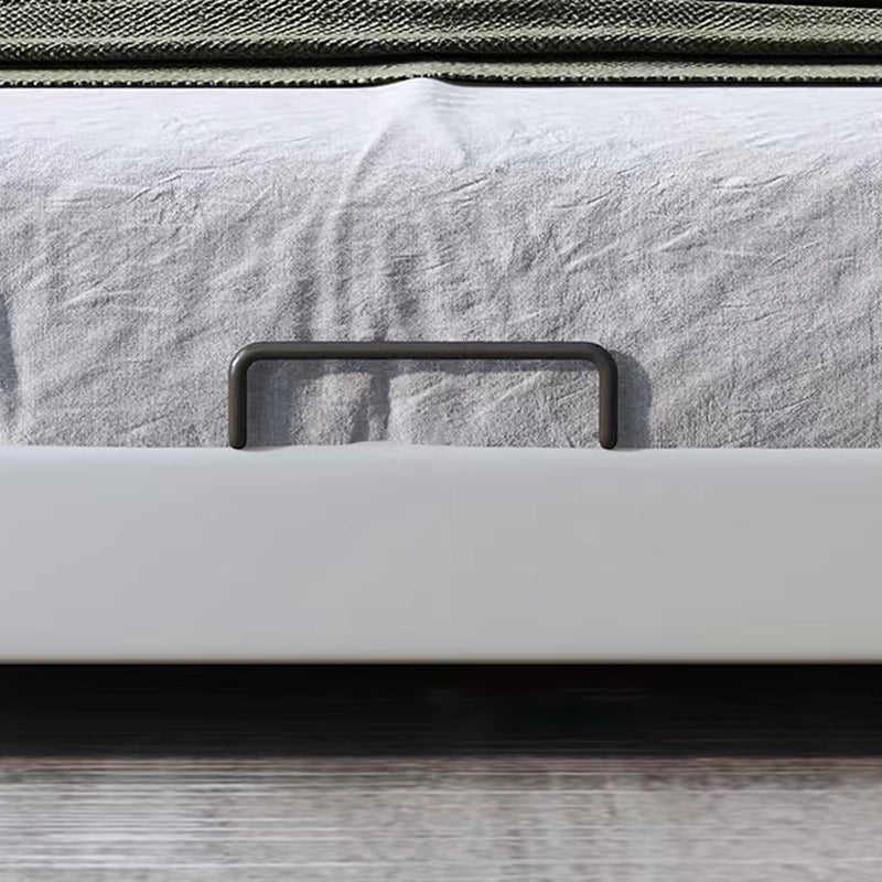 Contemporary 11.02 " Tall Wooden Frame Platform Bed for Bedroom