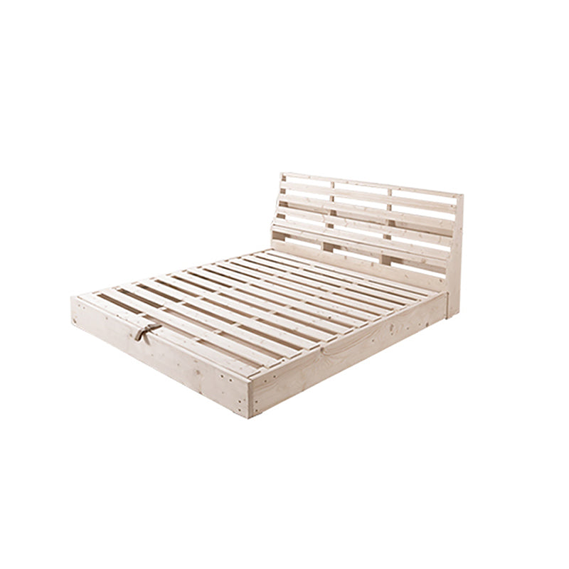 Modern & Contemporary Bed Frame Tufted Standard Bed With Custom Gold Legs