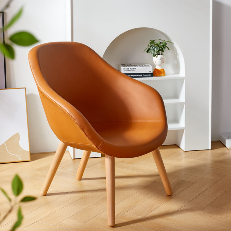 Arms Included Chair 30.31" L * 28.74" W Basic Wooden Four Legs Chair