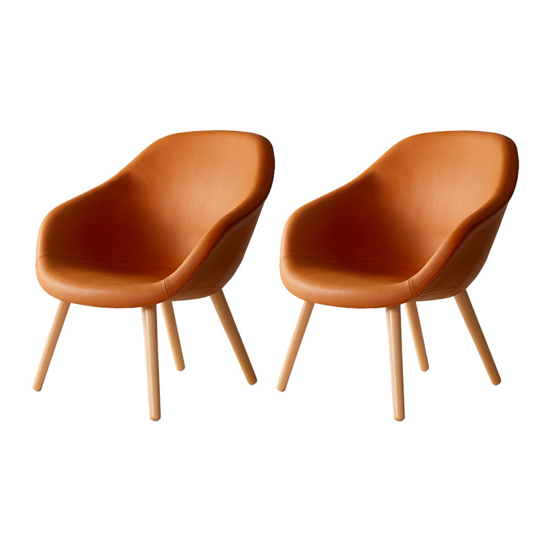 Arms Included Chair 30.31" L * 28.74" W Basic Wooden Four Legs Chair