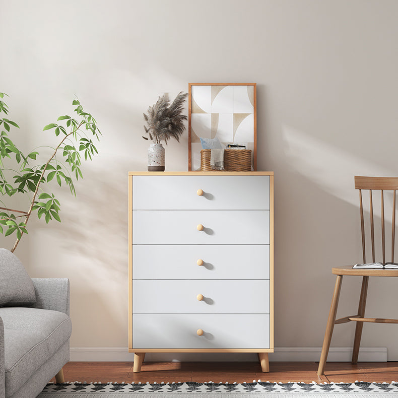 Modern & Contemporary Accent Chest with Drawers and Straight Legs
