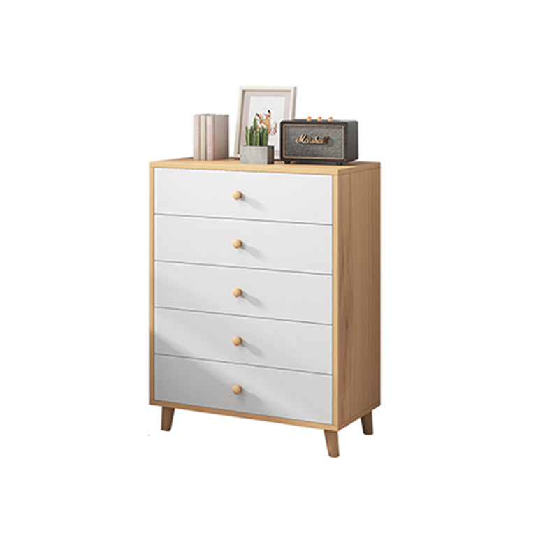 Modern & Contemporary Accent Chest with Drawers and Straight Legs