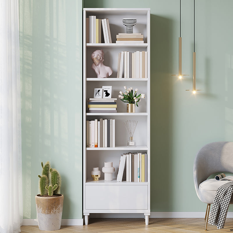 12" Wide Contemporary Shelf Bookcase Shelves Included Bookshelf