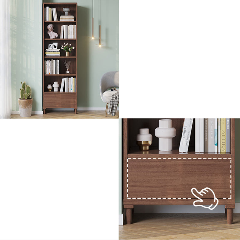 12" Wide Contemporary Shelf Bookcase Shelves Included Bookshelf