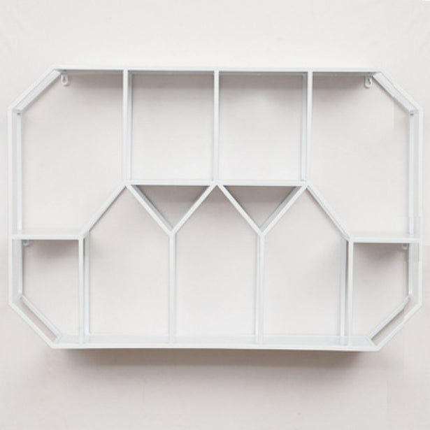 Metal Floating Book Shelf Wall Mounted Shelves Included Shelf Bookcase for Study Room