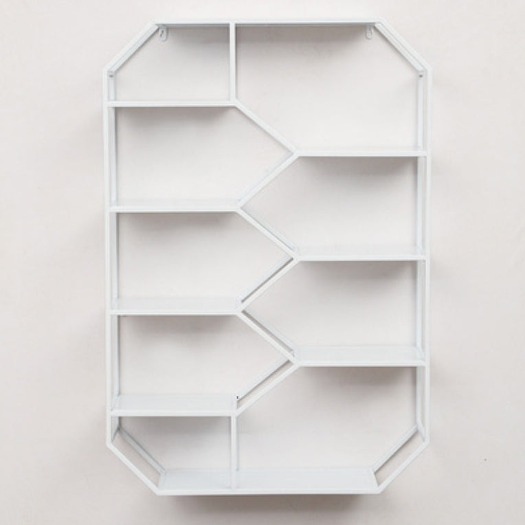 Metal Floating Book Shelf Wall Mounted Shelves Included Shelf Bookcase for Study Room